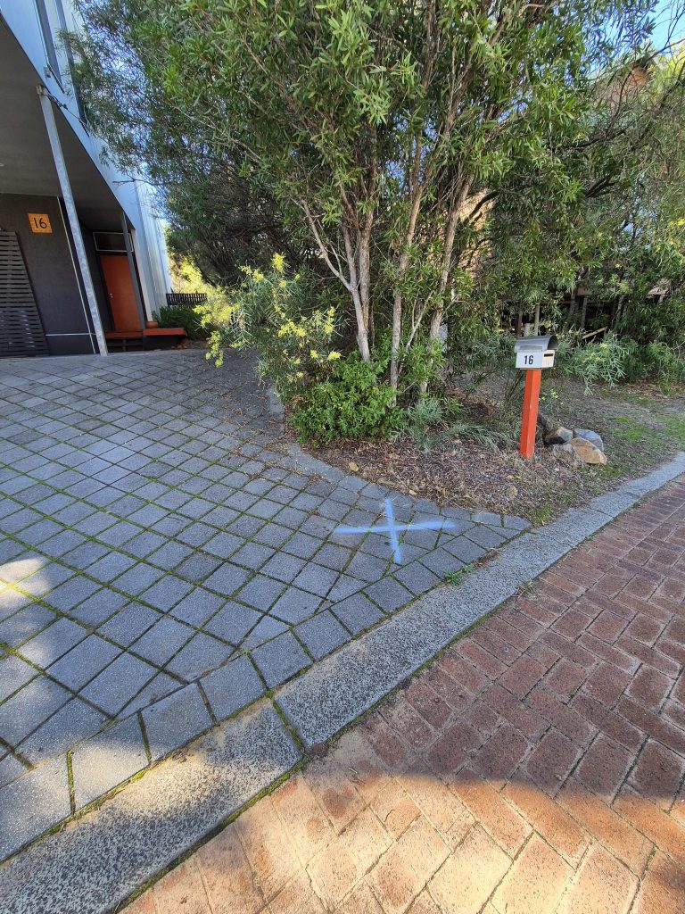 Hidden Leak Beneath Driveway in Dunsborough